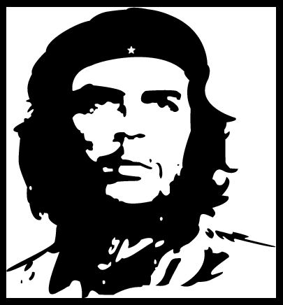 Че Гевара раскраска