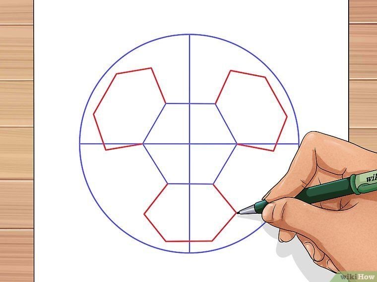 Como dibujar un pentagono