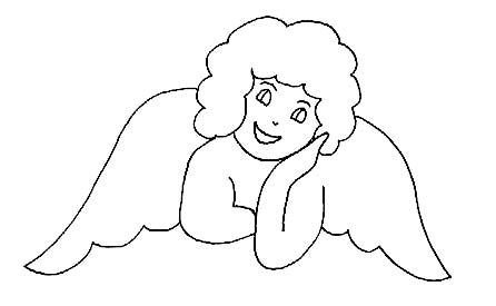 Купидон рисунок карандашом