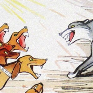 Волк на псарне рисунок поэтапно (54 фото)