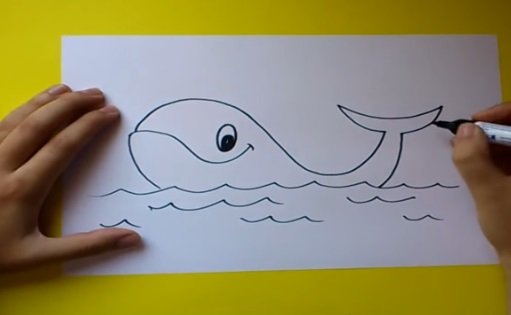 Папа кит карандашами. Рисование кита в старшей группе. Поэтапное рисование кита для детей. Поэтапное рисование кита для дошкольников. Рисование с дошкольниками кит.