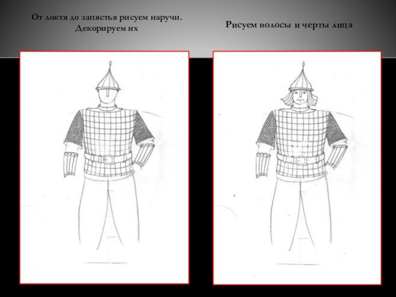 Русский народный костюм изо 4 класс презентация поэтапное рисование