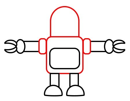 Дорисовать робота