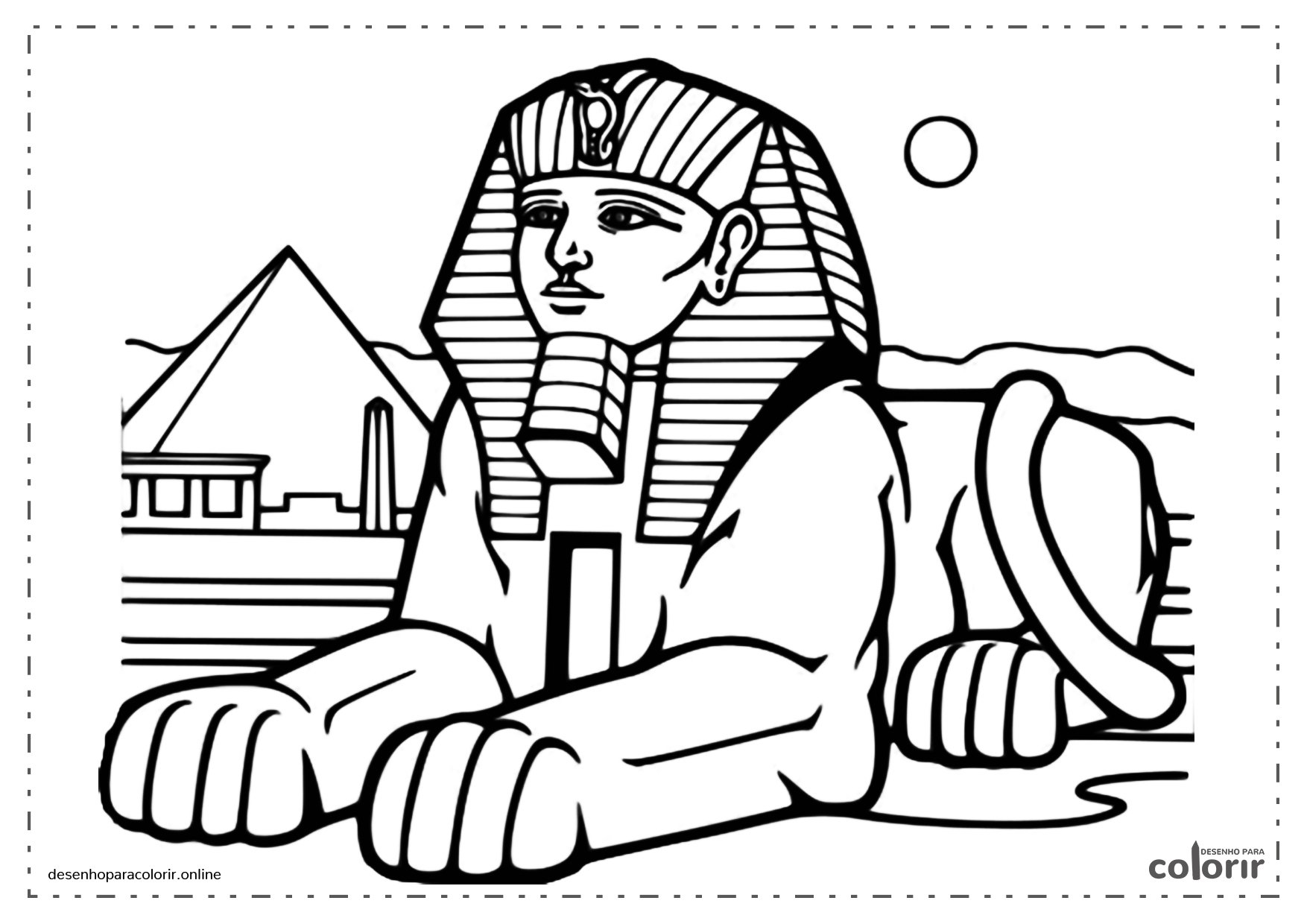 Искусство древнего Египта рисунок сфинкс