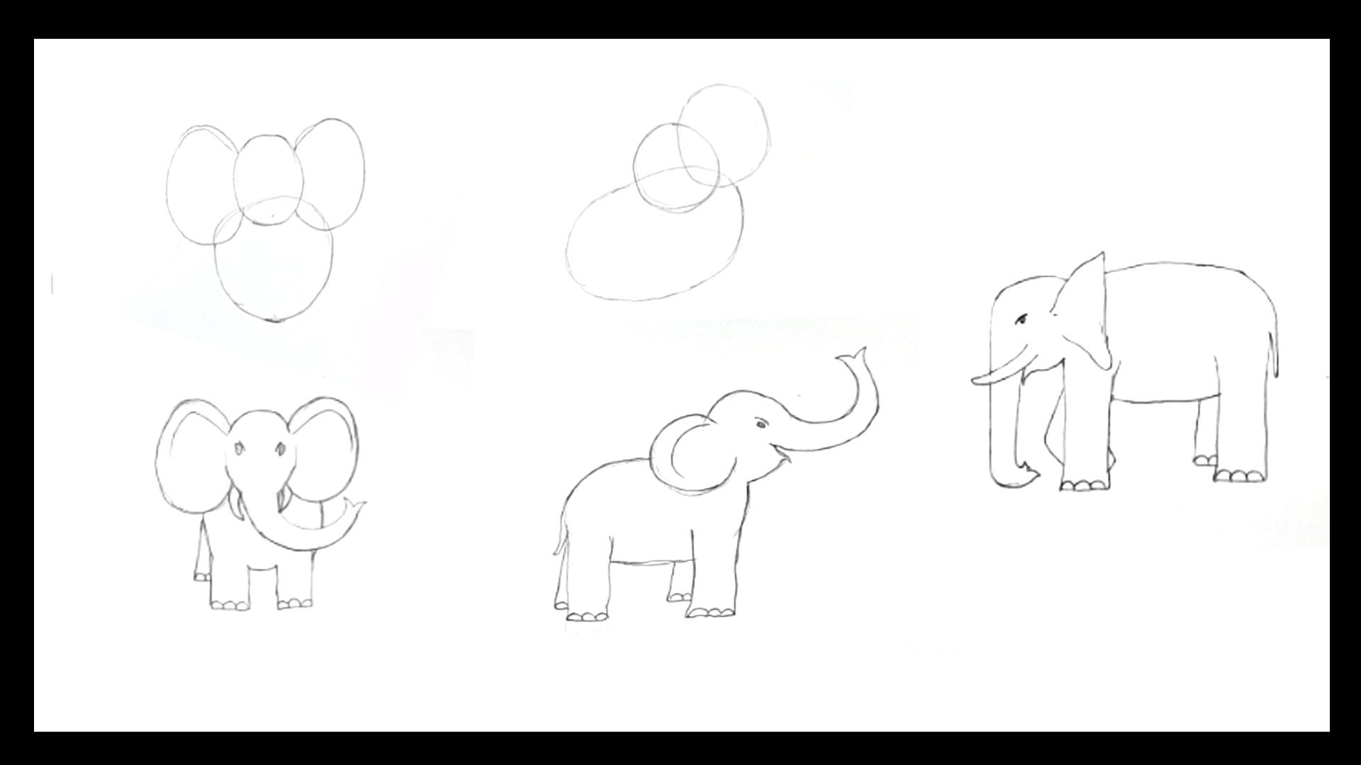 Поэтапное рисование слона 2 класс презентация