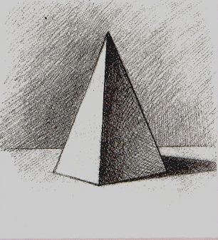 Пирамида с тенью