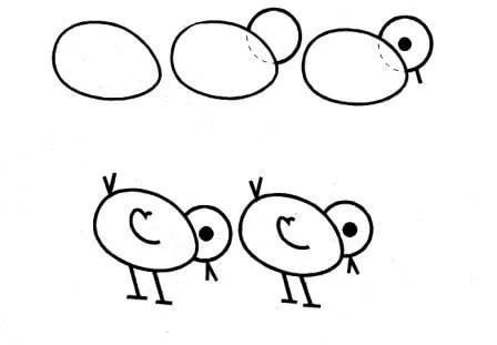 Еж рисунок поэтапно