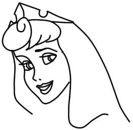 Спящая красавица срисовать легко