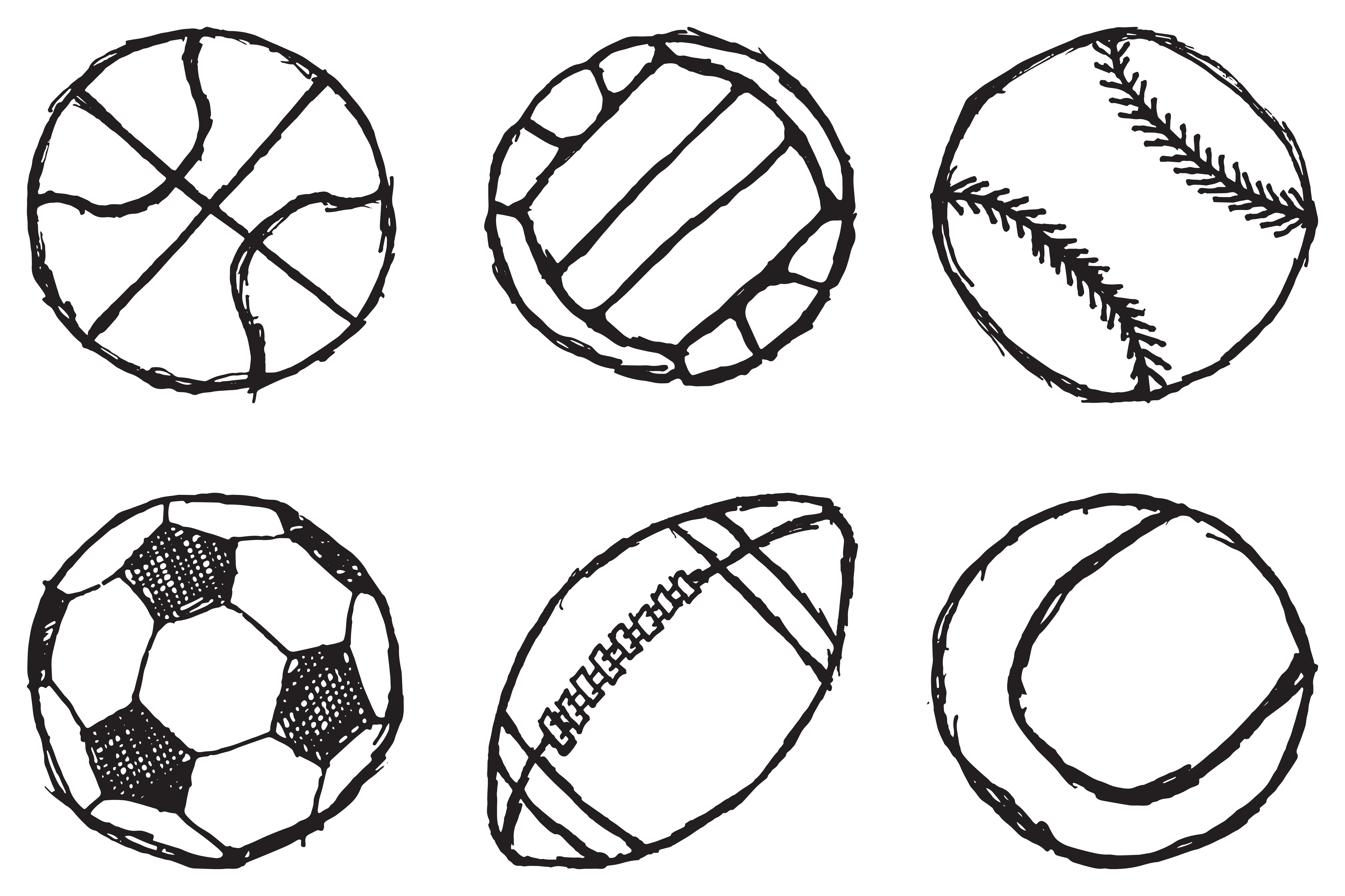 Поэтапное рисование мячика