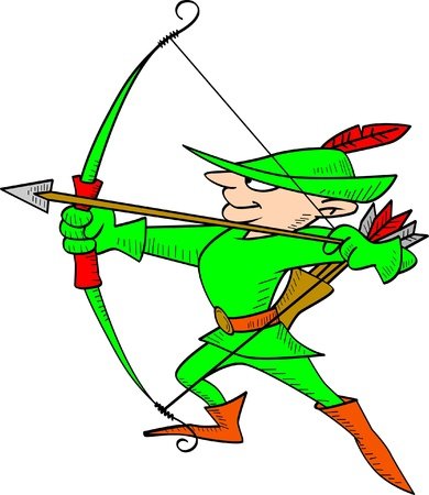 Лис Робин Гуд Наброски