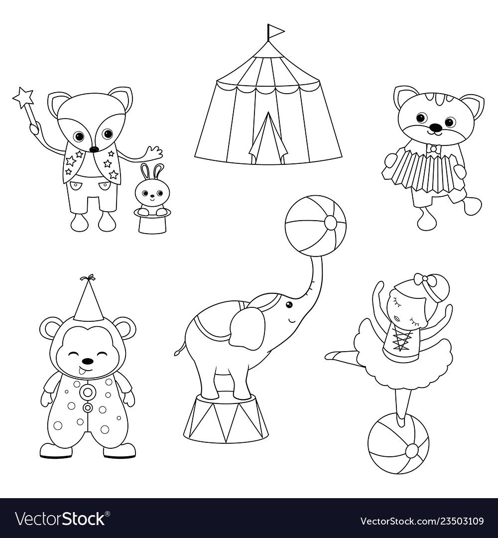 Рисование цирковые животные подготовительная группа