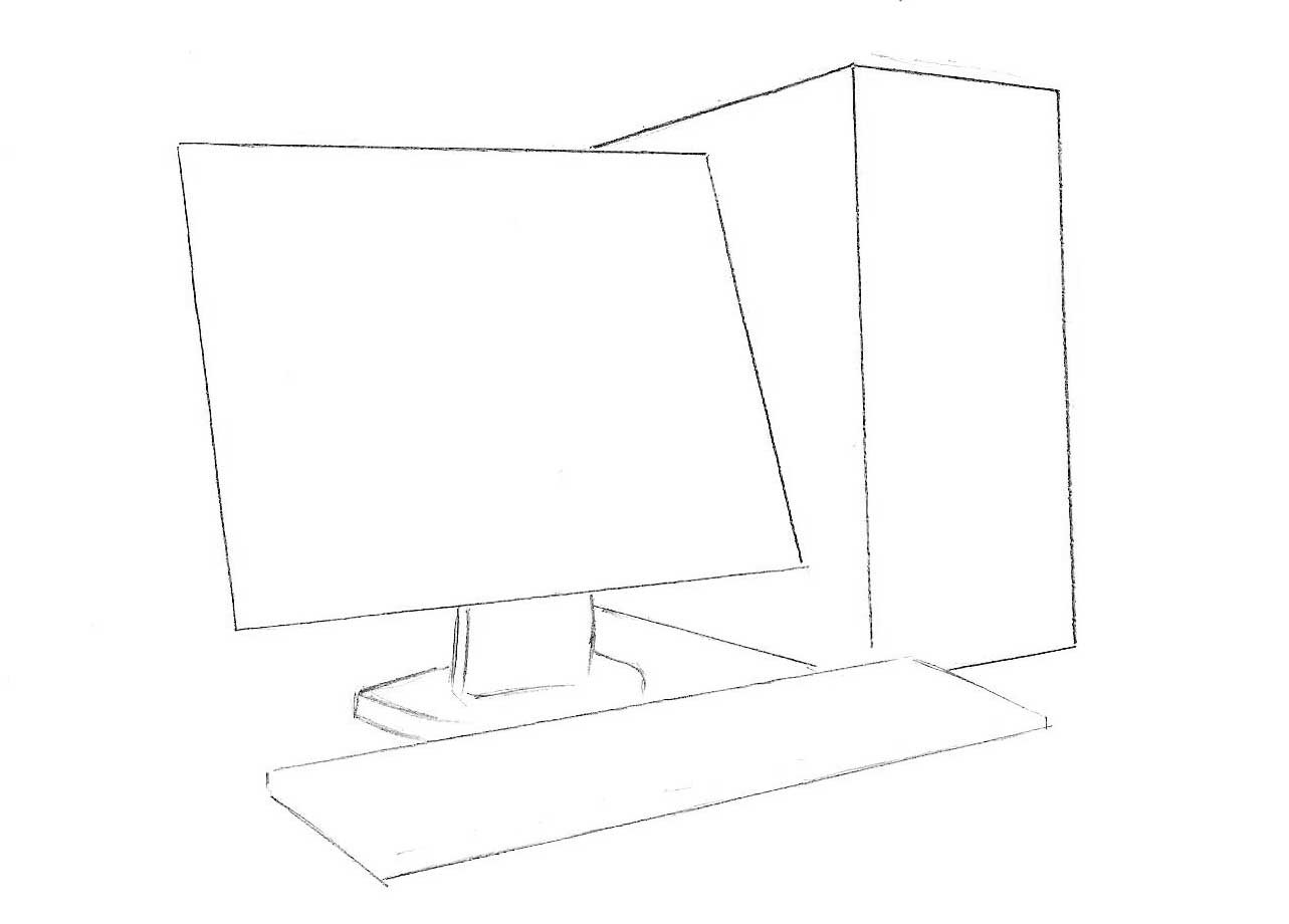 Поэтапное рисование на компьютере
