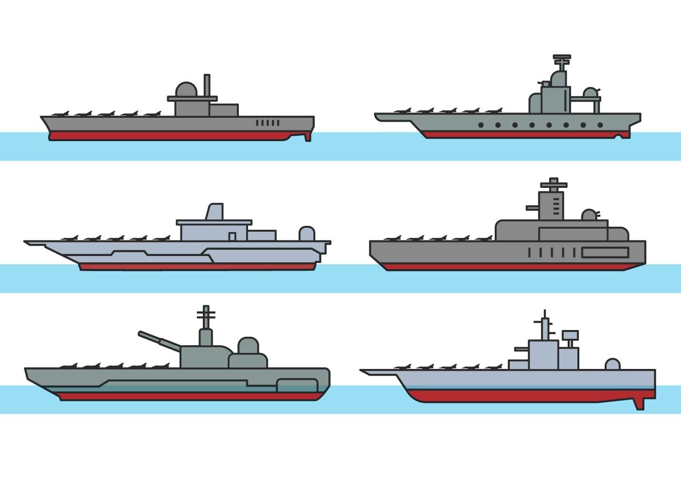 Военные корабли для рисования детям
