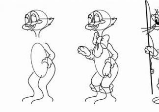 Нарисовать кота Леопольда поэтапно