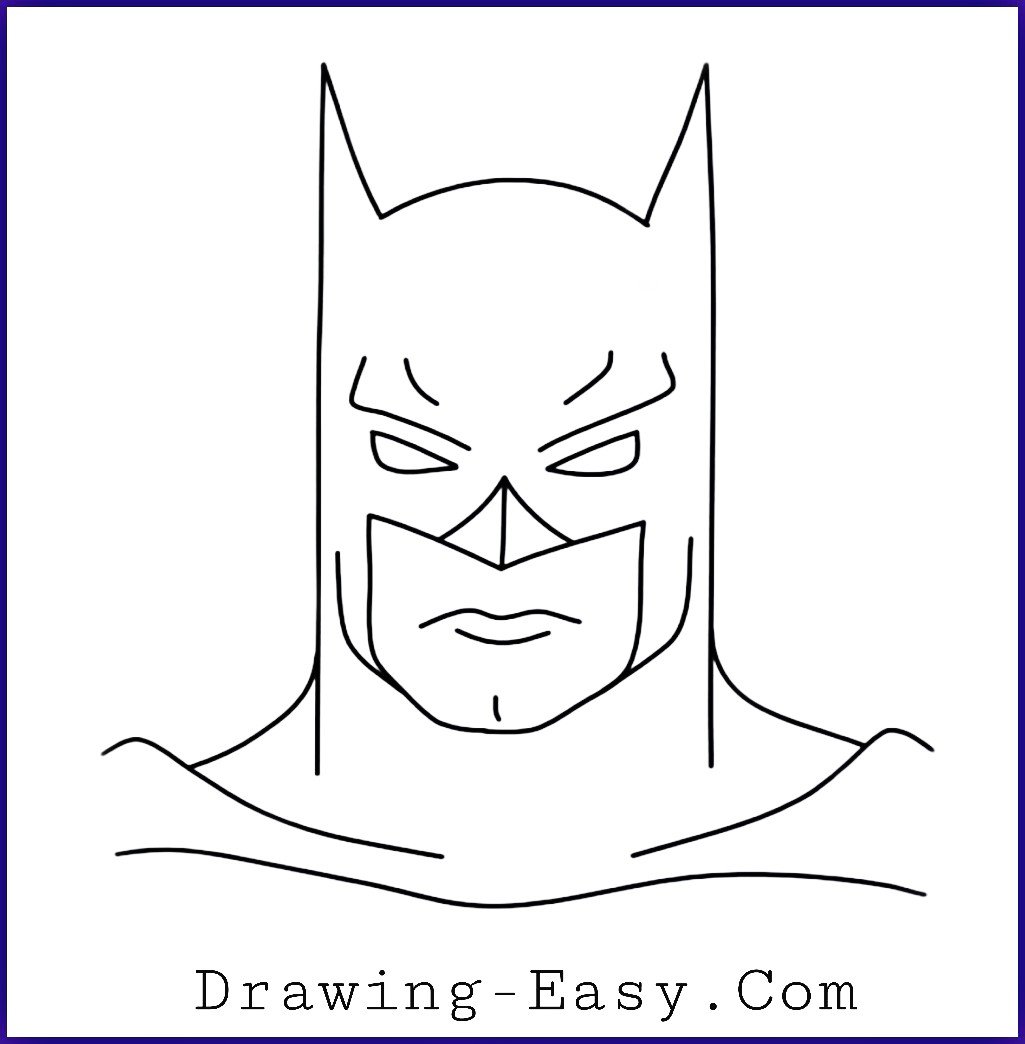 Картинки Бэтмена для срисовки