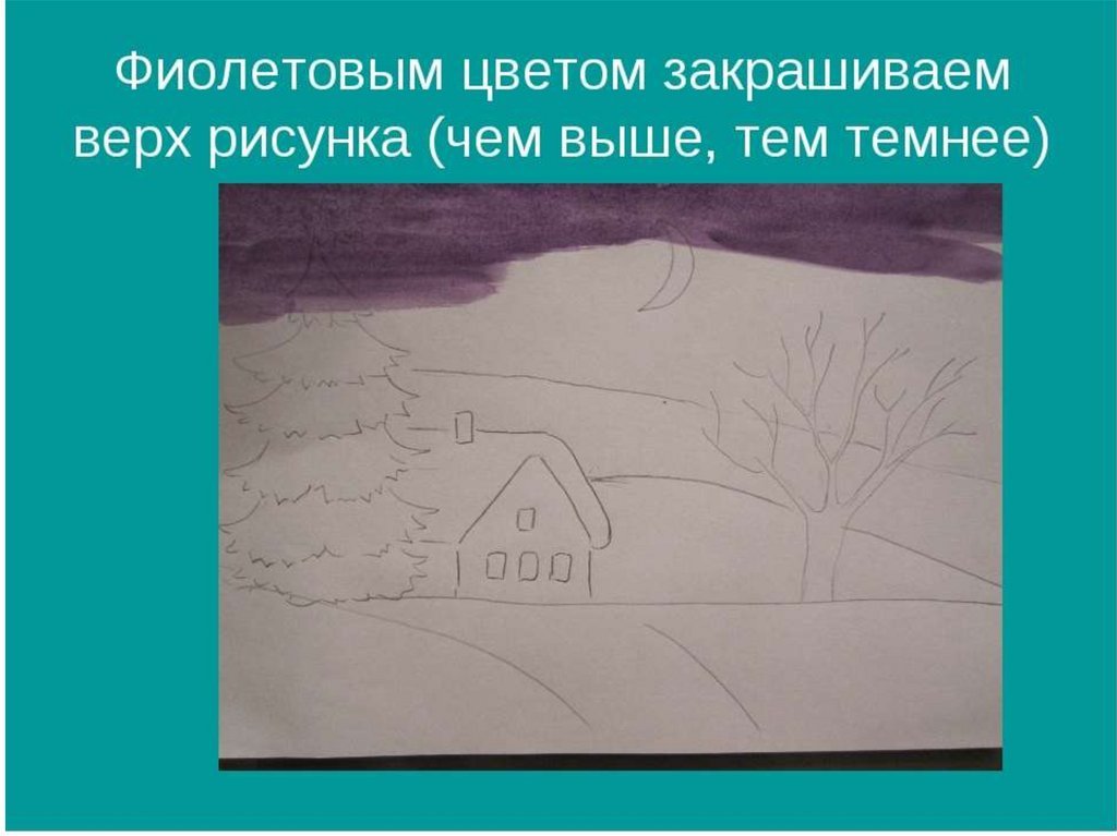 Графика 2 класс изо презентация пошагово