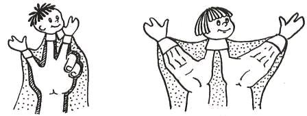 Эскиз куклы для театра