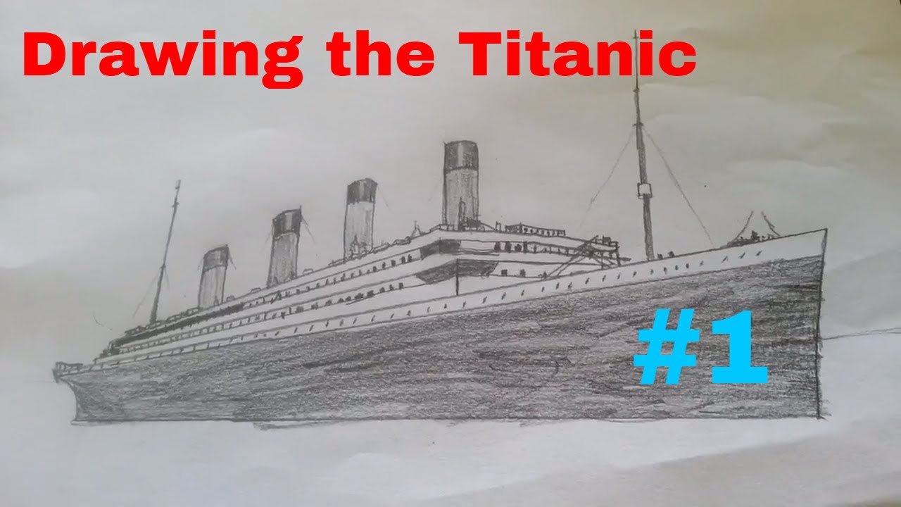 Титаник Рисунки