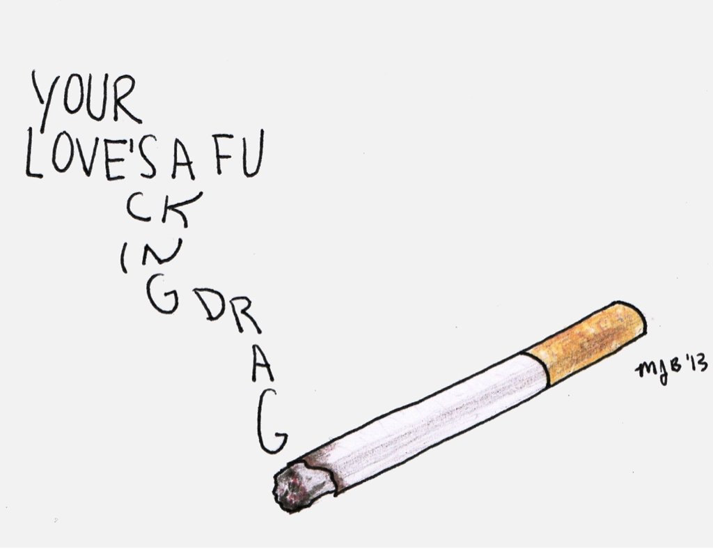 Рисунки для срисовки сигареты