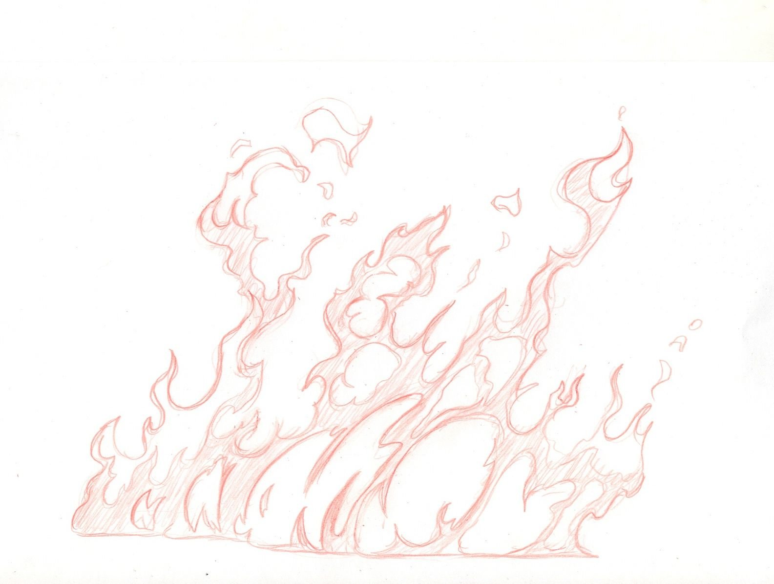 Огонь для рисования