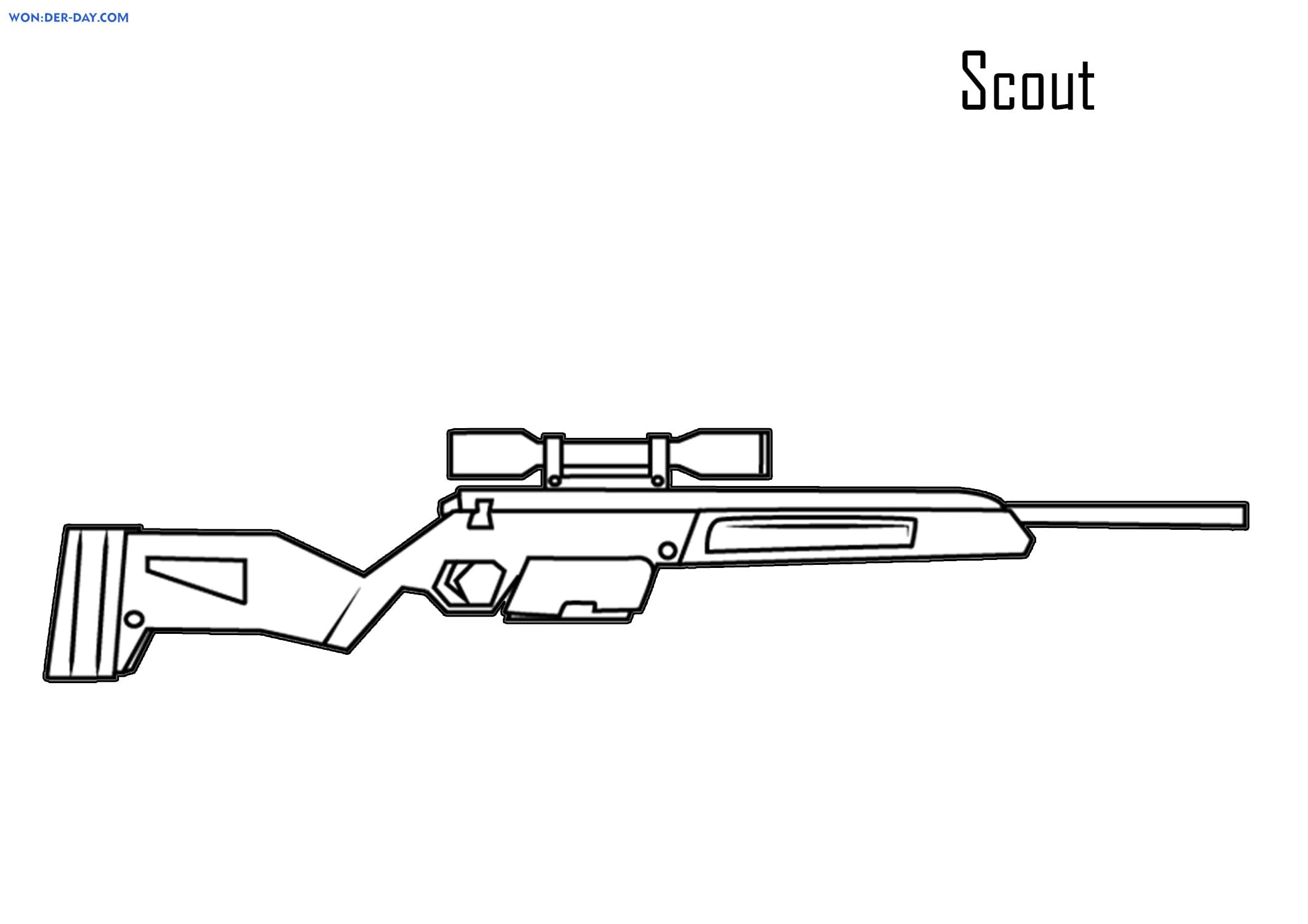 Steyr Scout чертеж