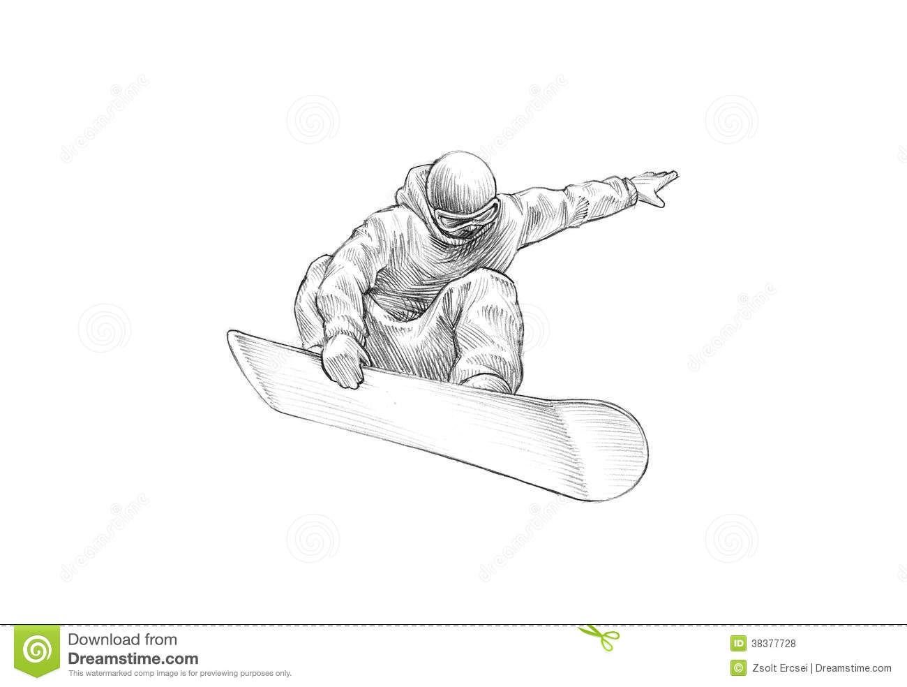 Скетчи сноуборд