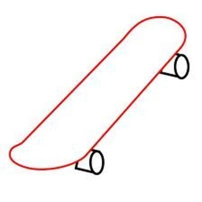 Как рисовать скейт поэтапно