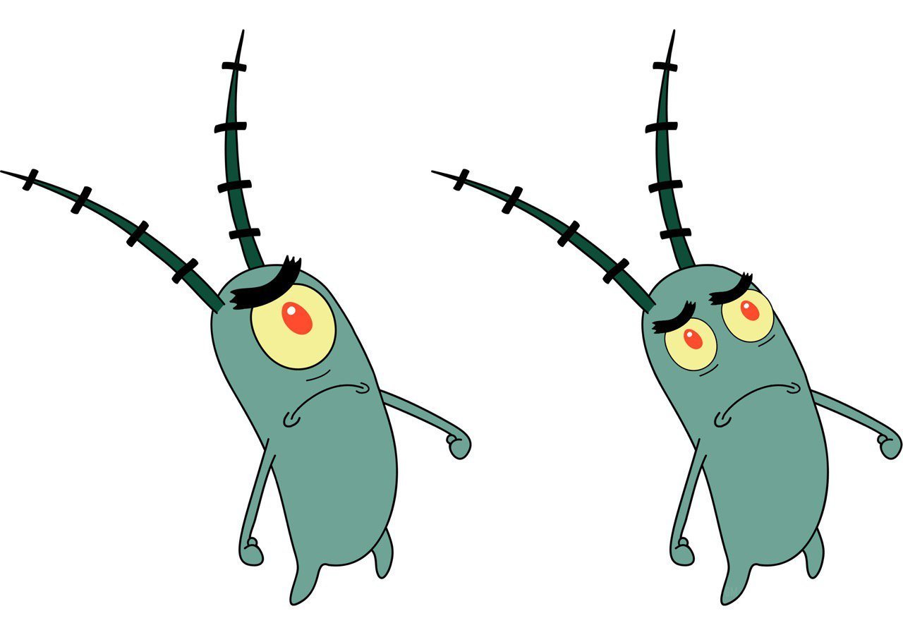 Злой планктон из Спанч Боба