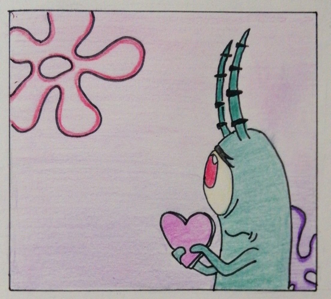 Планктон с сердечком