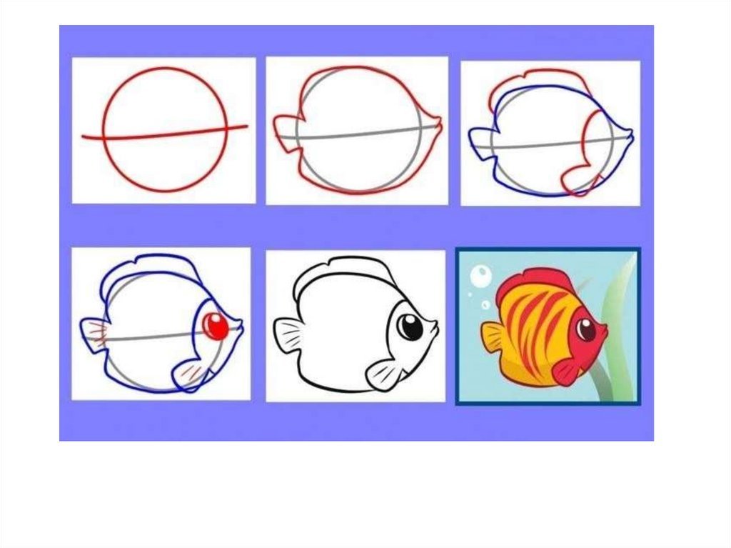 Рисовать в первом классе. Рисование рыбы. Урок рисования рыбки. Рыбка пошаговое рисование для детей. Поэтапное рисование рыбки для детей.