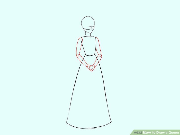 Как нарисовать царевну нарисовать поэтапно