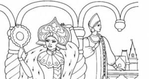 Сказка о мёртвой царевне и семи богатырях иллюстрации к сказке