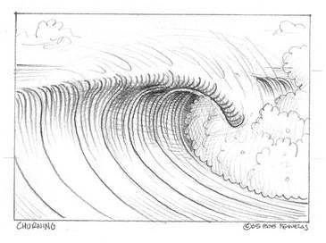 ЦУНАМИ карандашом