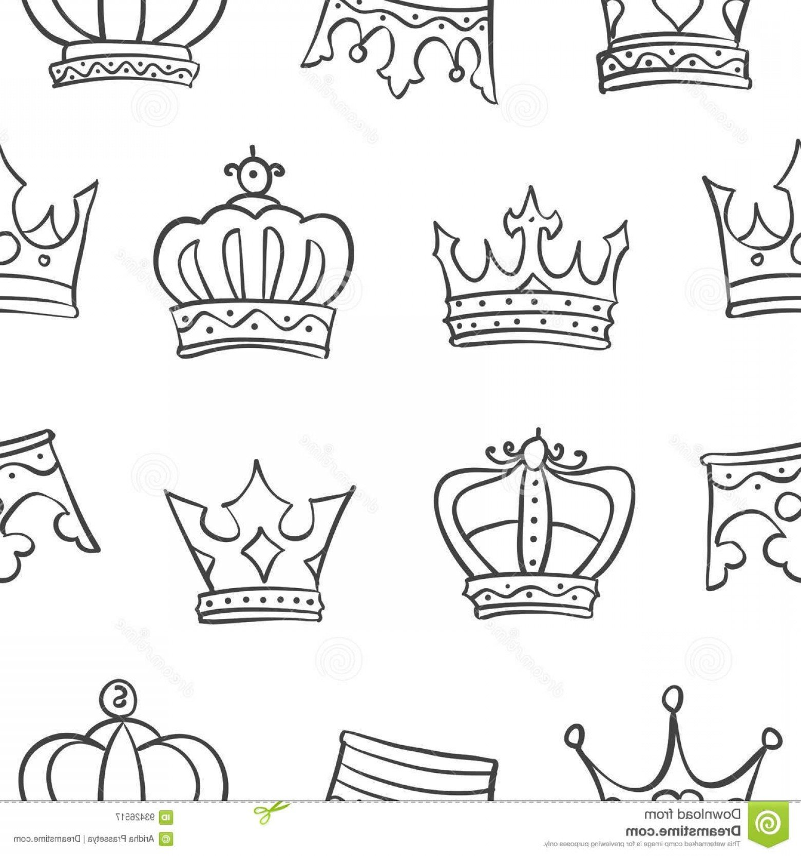 Рисунки для срисовки корона