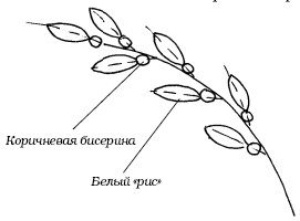 Верба раскраска