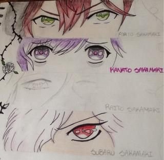 Дьявольские возлюбленные глаза Райто