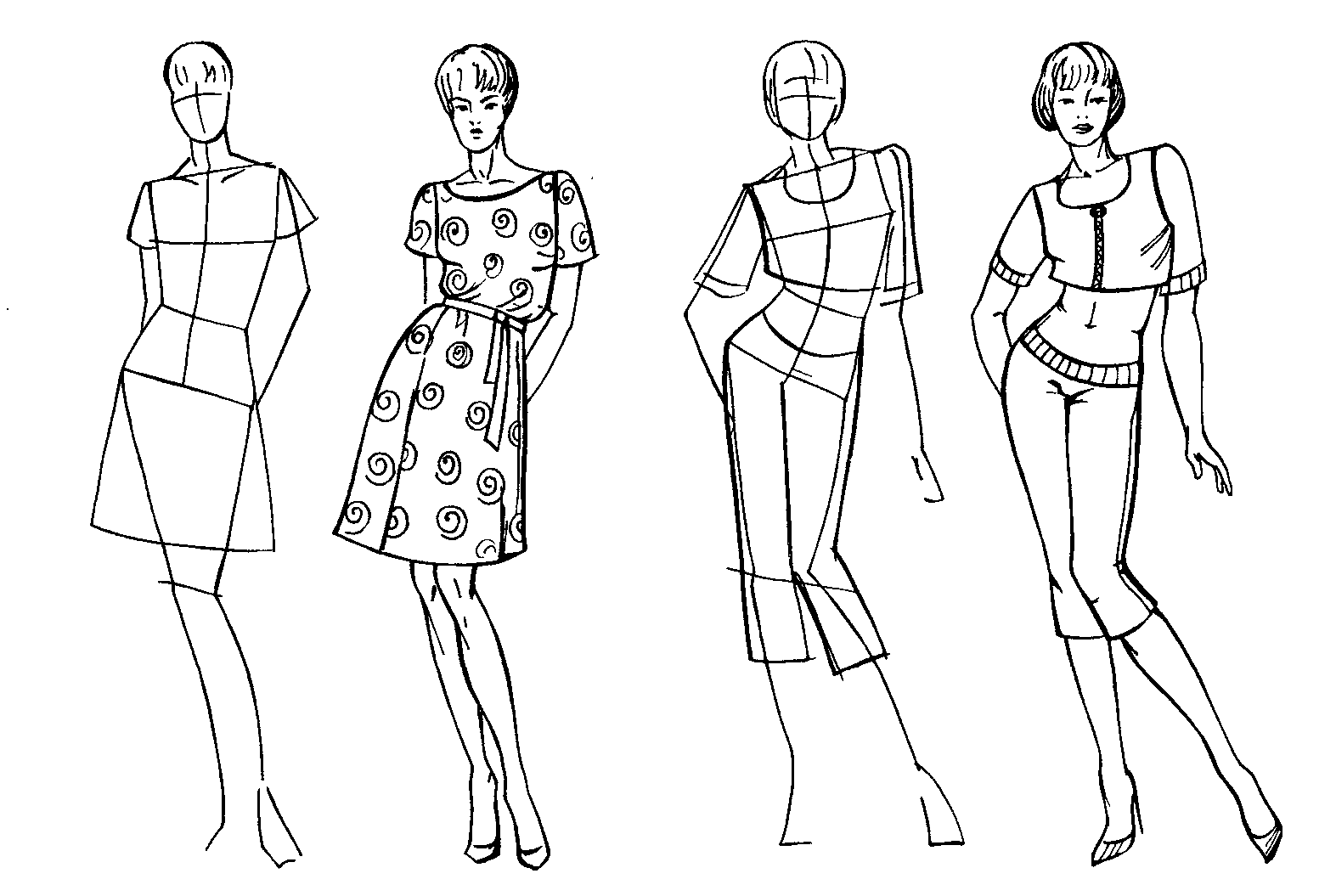 Эскиз модели. Эскизы для моделирования одежды. Фигура человека рисунок. Фигура человека в одежде рисунок.