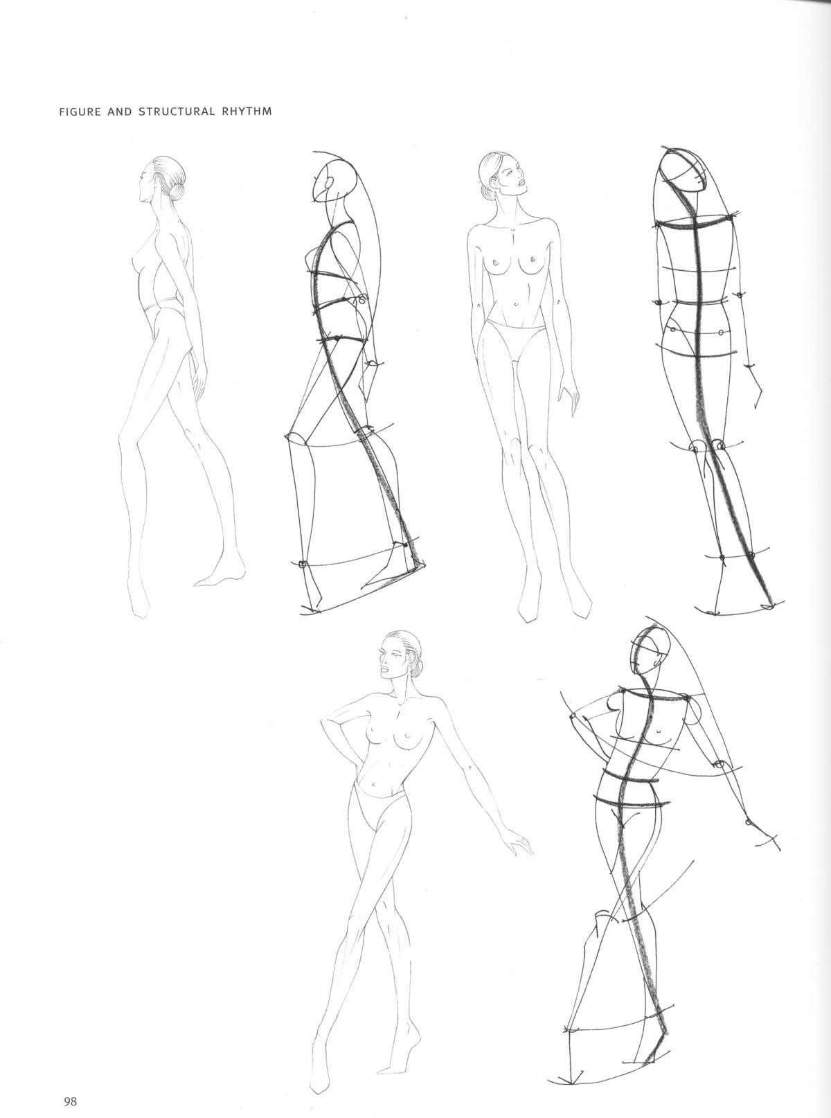 Уроки рисования эскизов одежды