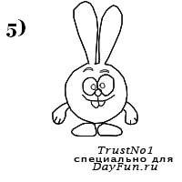 Крош из смешариков рисунок для срисовки