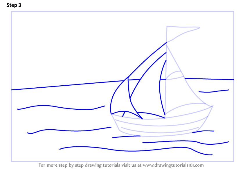 Как нарисовать корабль с алыми парусами - 84 фото