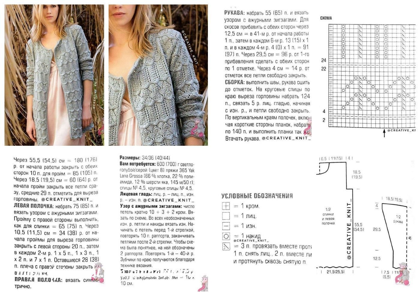 Схемы Вязания Спицами Кардиганов Для Женщин Модные