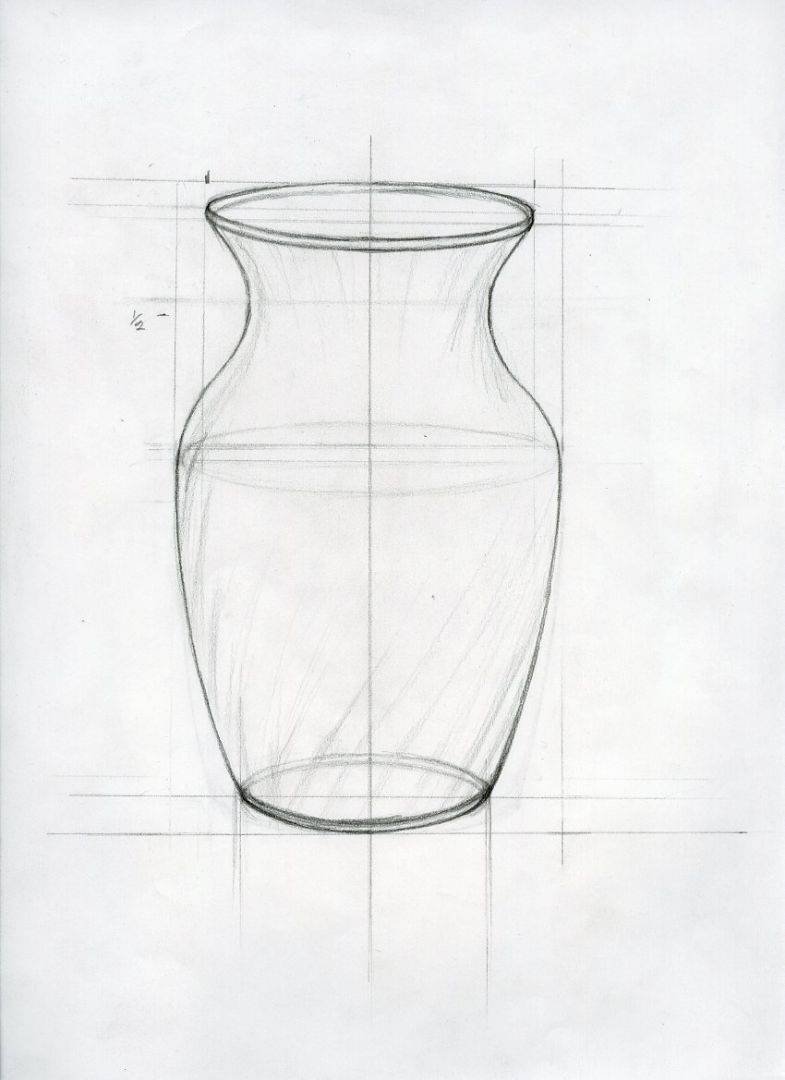 Вазы нарисовать картинки. Набросок вазы. Ваза карандашом. Кувшин карандашом. Рисование вазы.