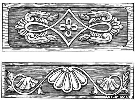 Орнамент Абрамцево Кудринская резьба