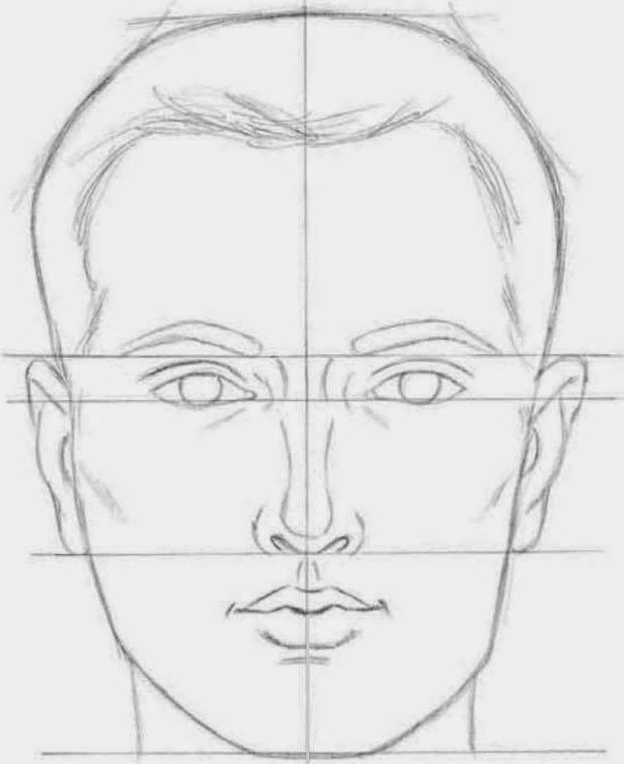Как просто рисовать лицо