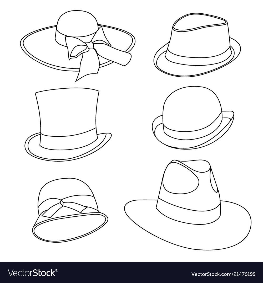 Нарисовать шляпу