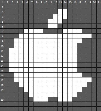 Рисунки в клетку айфон