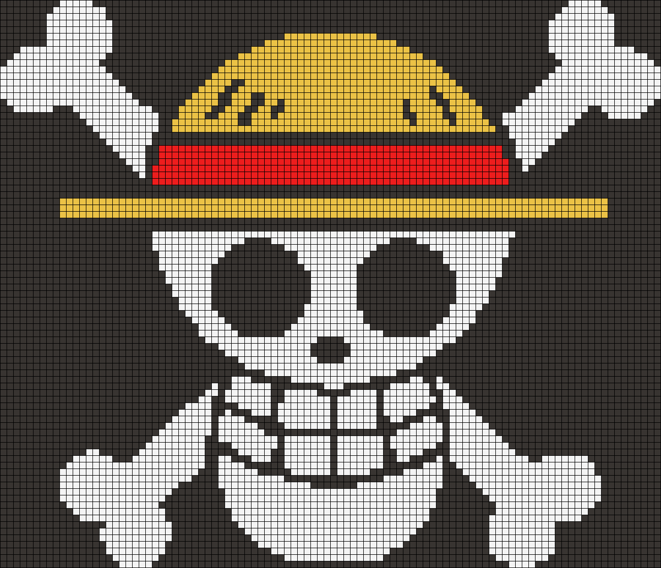 Пират пиксель арт