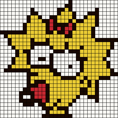 Вышивка крестиком барт симпсон