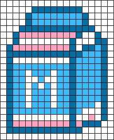 Рисунки по клеточкам без черного контура