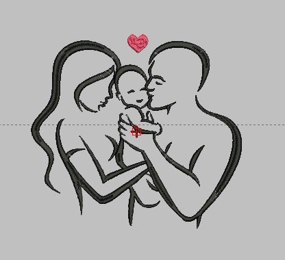 Схемы для вышивания крестом семья